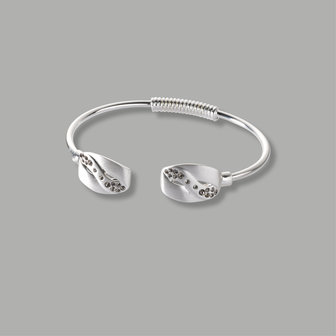 BEJEWELS ARMBAND MARIT ZILVER